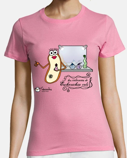 Playera Las colonias de E. coli