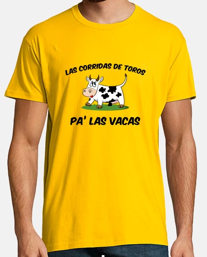 Camiseta Las corridas de toros para las vacas