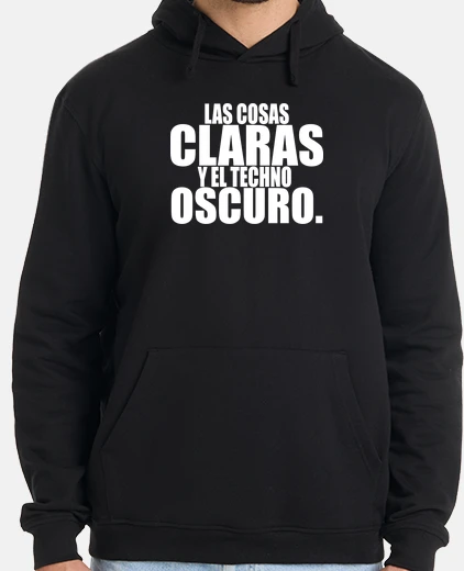 Sudadera LAS COSAS CLARAS TECHNO OSCURO