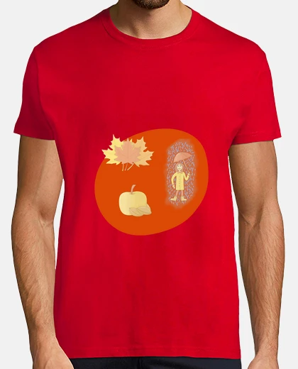 Camiseta Las hojas del otoño: camiseta hombre