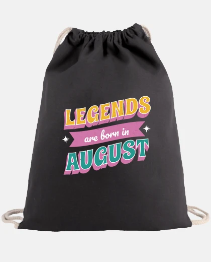 Bolsa las leyendas de la mochila nacen en agosto chistosas
