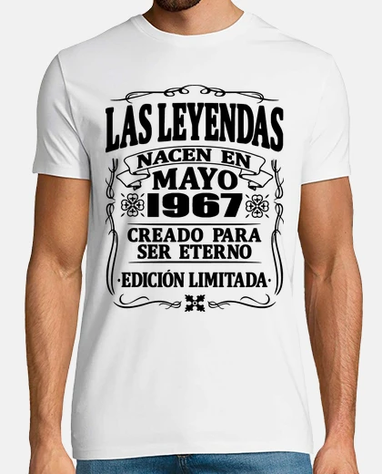 Camiseta Las leyendas de mayo de 1967