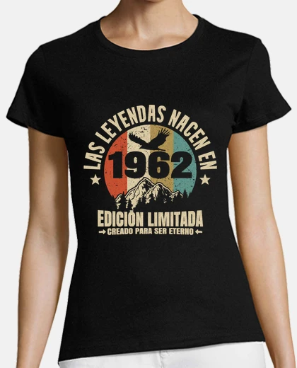 Playera Las leyendas nacen en 1962