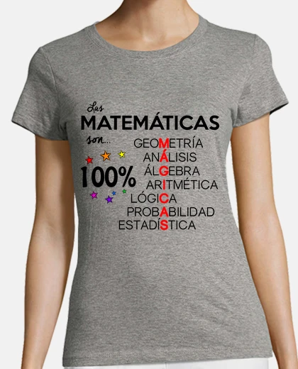 Playera Las matemáticas son mágicas