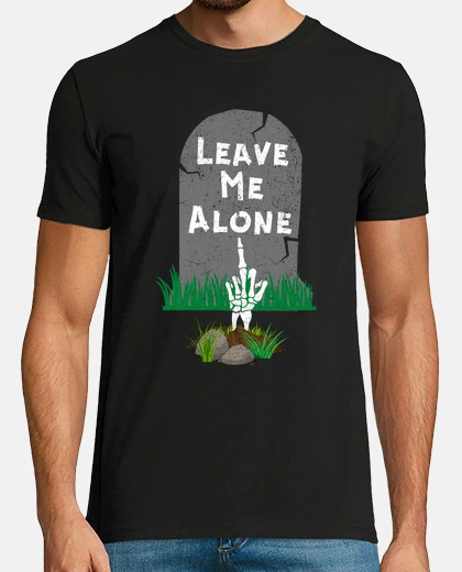 T-shirt lasciami in pace riposa in pace