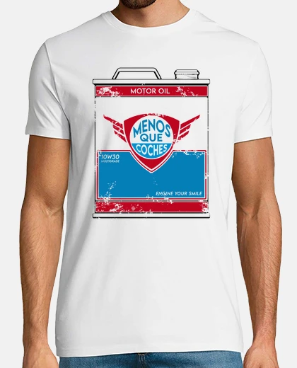 Camiseta Lata MENOS QUE COCHES