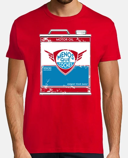 Camiseta LATA Menos Que Coches llena