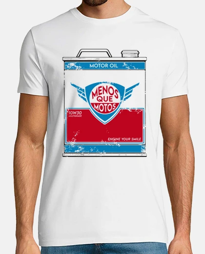 Camiseta LATA Menos Que Motos