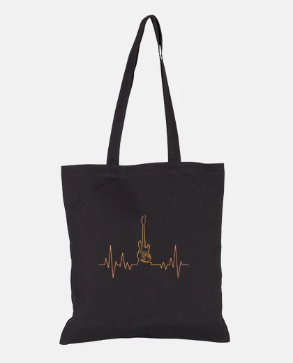 Bolsa latido de la guitarra eléctrica