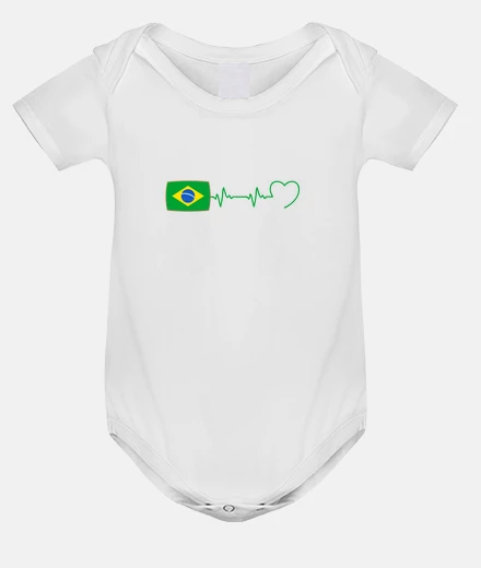 Ropa latido del corazón brasil hombre humor