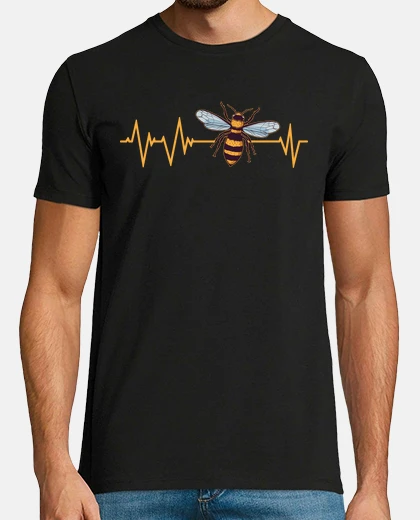 Camiseta latido del corazón de abeja