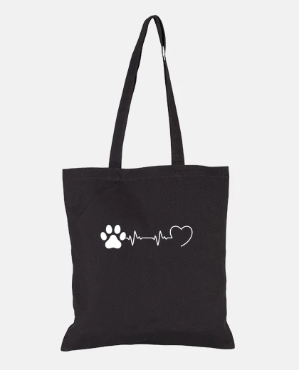 Bolsa latido del corazón perro humor perros
