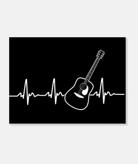 latido del corazón de la guitarra: idea