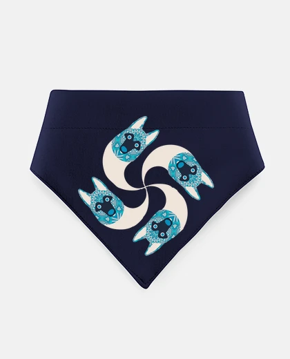 Mascotas lauburu 03 bandana