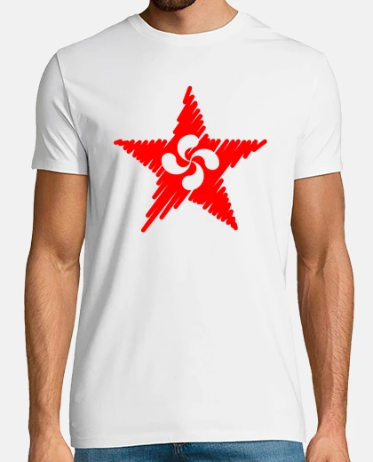 T-shirt lauburu colpi stella rossa 2