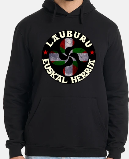 Sudadera Lauburu Euskal Herria Escudo 2
