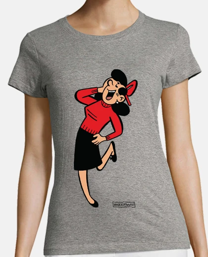 T-shirt laughing color jaimita