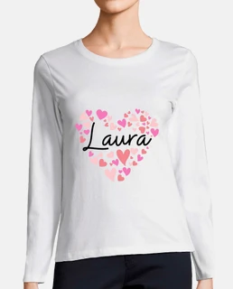 laura red and pink hearts