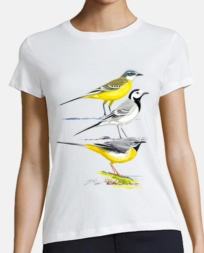 Playera Lavanderas blanca chica