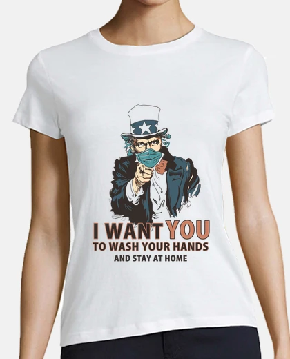 Tee-shirt lavez vos mains chemise femmes
