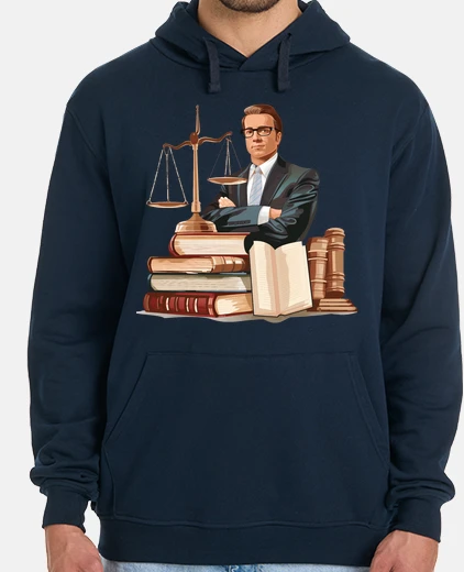 Sudadera lawyer at the bar