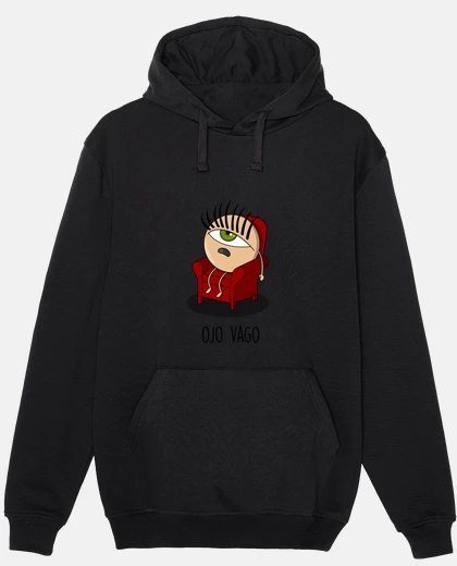 Hoodie lazy eye
