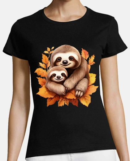 Playera lazy mom and baby