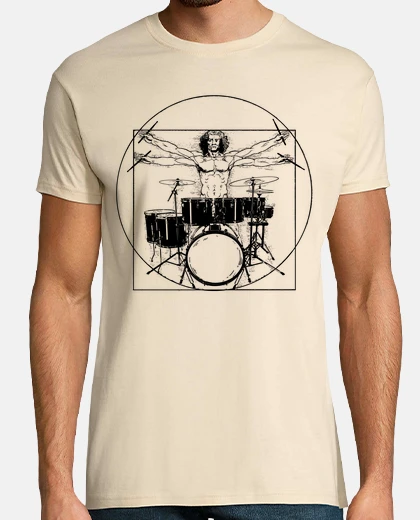 Tee-shirt le batteur Davinci