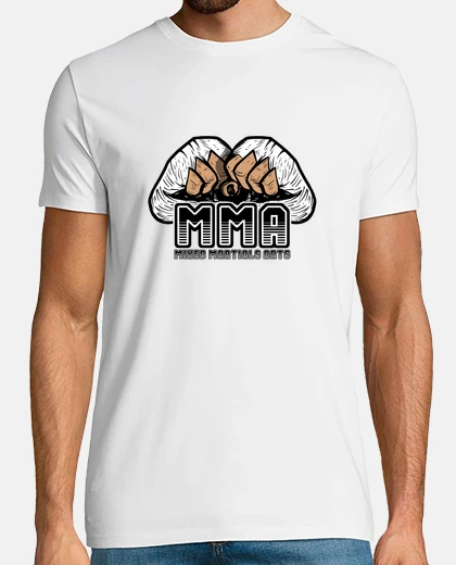 T-shirt Le bende di mma combat così tante arti 
