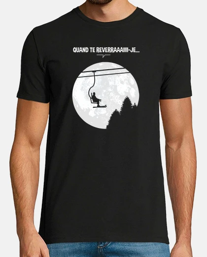 Tee-shirt Le bronzé au clair de lune
