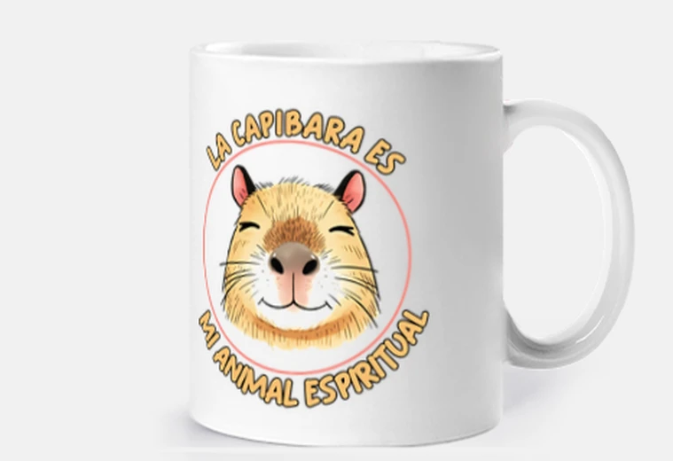 Mug Le capybara est mon animal spirituel - 