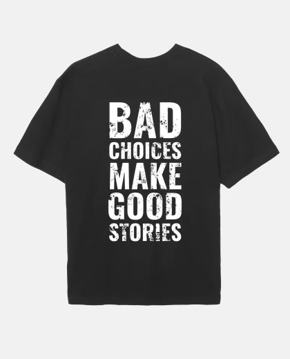T-shirt le cattive scelte make good negozi - t-shirt oversize