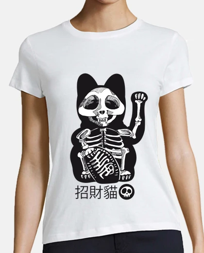 Tee-shirt le chat chanceux