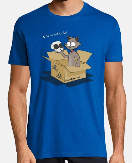 Tee-shirt Le chat de Schrodinger