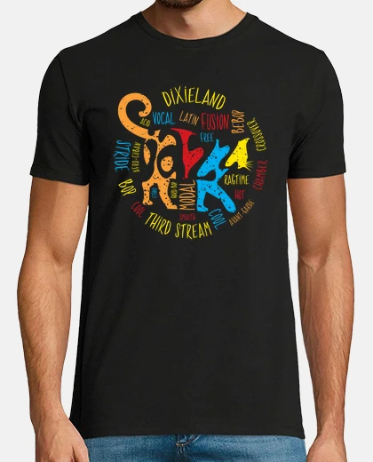 Tee-shirt Le chat du jazz 