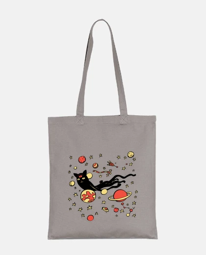 Sac Le chat mou à travers les galaxies