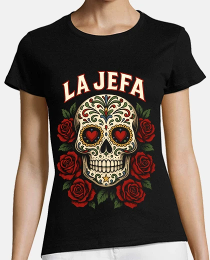 Tee-shirt le chef du crâne le jour les morts