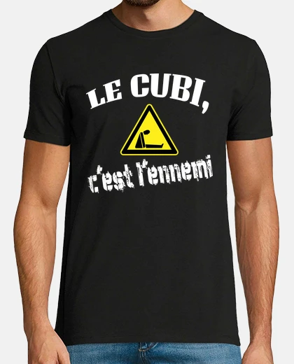Tee-shirt le cubi c est l ennemi