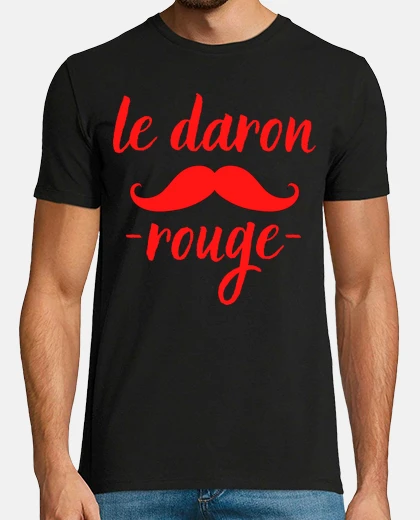 Tee-shirt le daron rouge