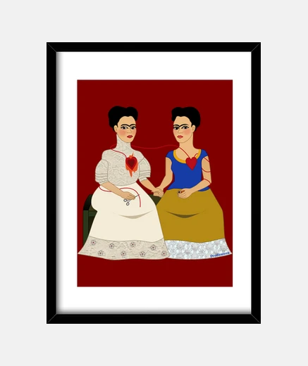 Quadro le due patatine