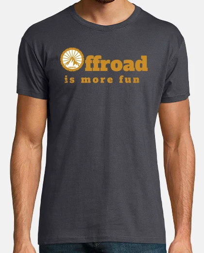 Tee-shirt le hors route est plus amusant - le cyc