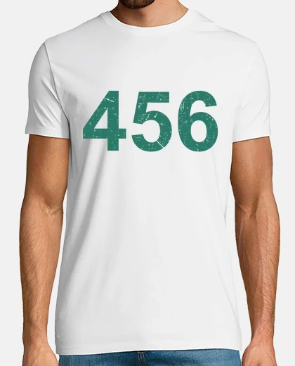 Tee-shirt Le jeu du calmar 456