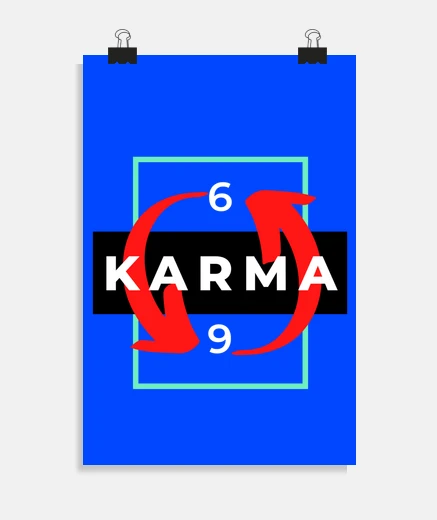 Poster le karma