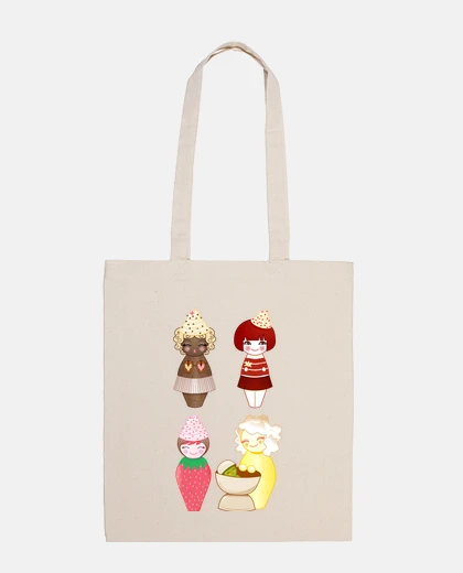Borsa le kokeshi dolci
