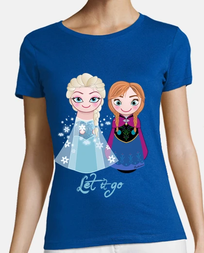 T-shirt le kokeshi e anna elsa