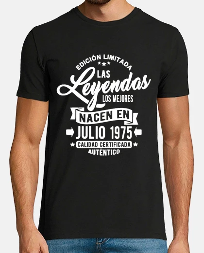 T-shirt le l eye NDAS n ace n in Luglio 1975