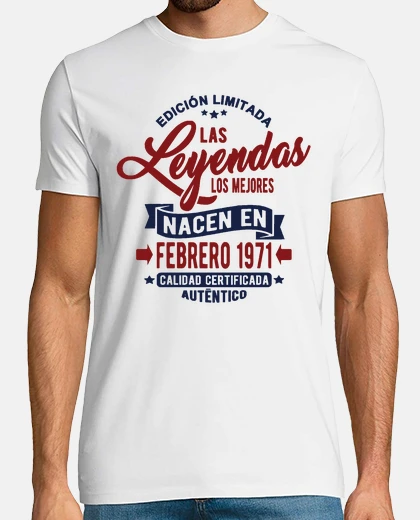 T-shirt le l eye NDAS n ace n nel febbraio 1971