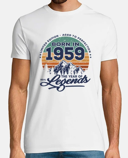 T-shirt le l eye ndas rea les n ace n nel 1959