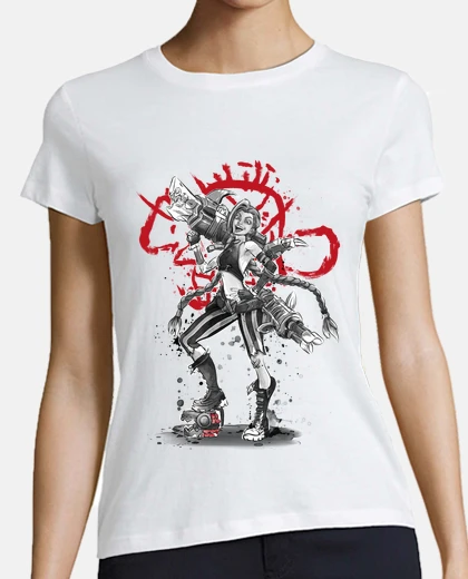 Tee-shirt le lâche can non fille
