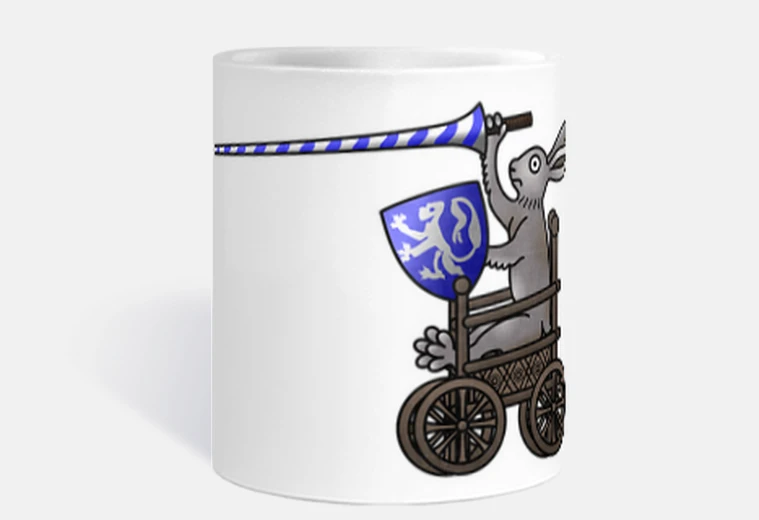 Mug le lapin de joute vétéran